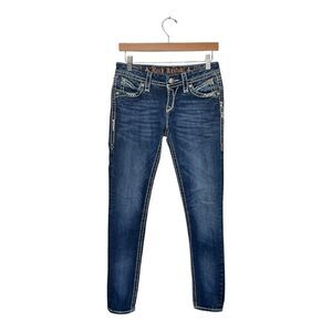 Rock Revival | Embellished Pocket Elaina‎ Skinny Jeans Women’s Size 27